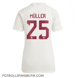 Bayern Munich Thomas Muller #25 Replika Tredje Tröja Damer 2023-24 Kortärmad